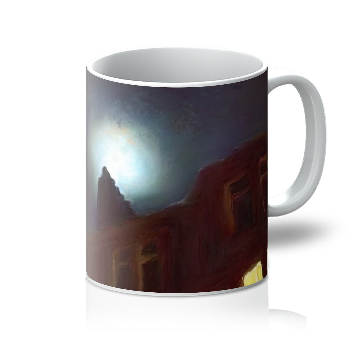 A Moonlit Tenement Mug