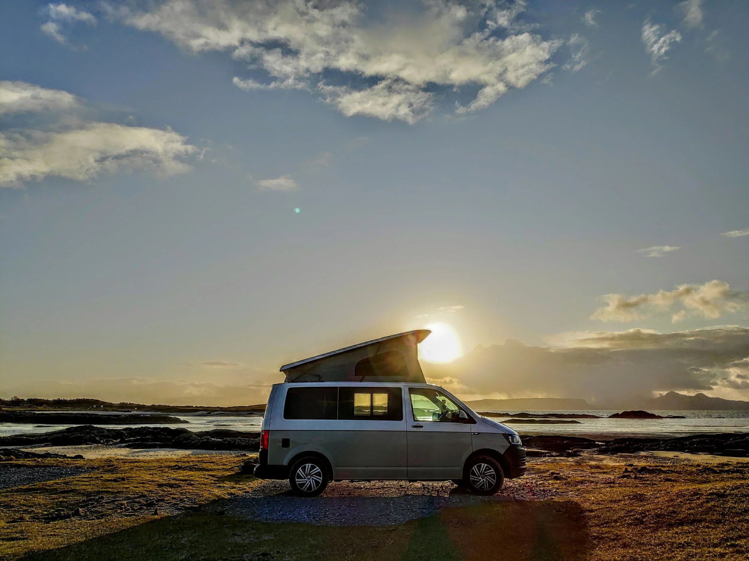 2019 Volkswagen California Camper Van Mork in Scottish Outdoor Access