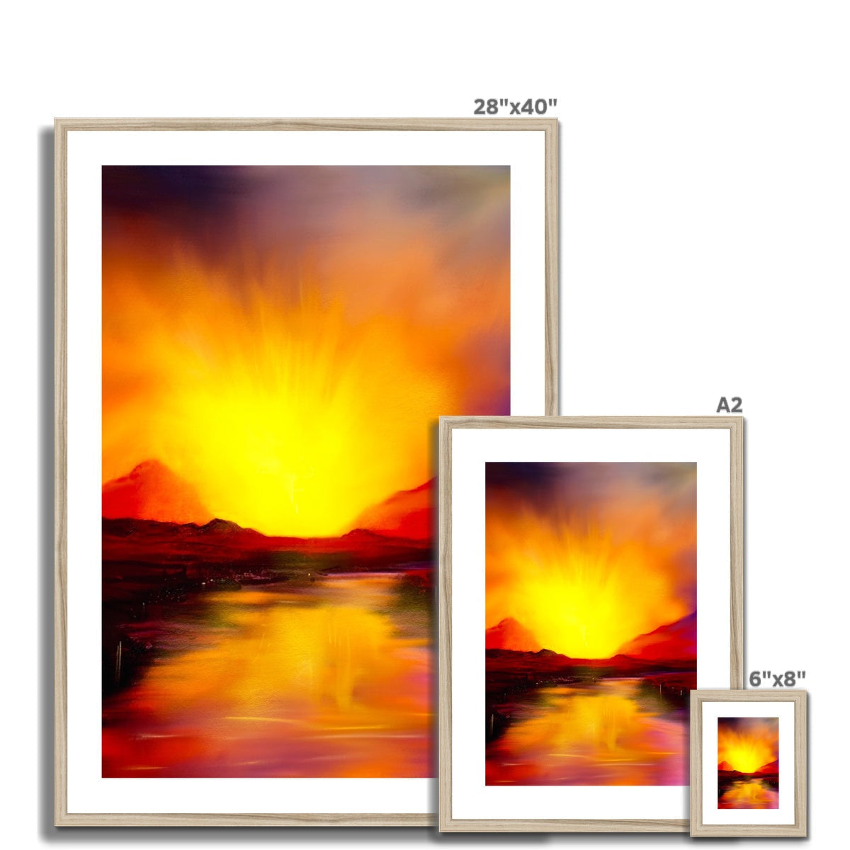 Skye Sunset Art Prints