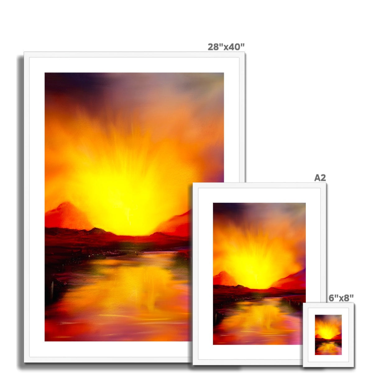 Skye Sunset Art Prints