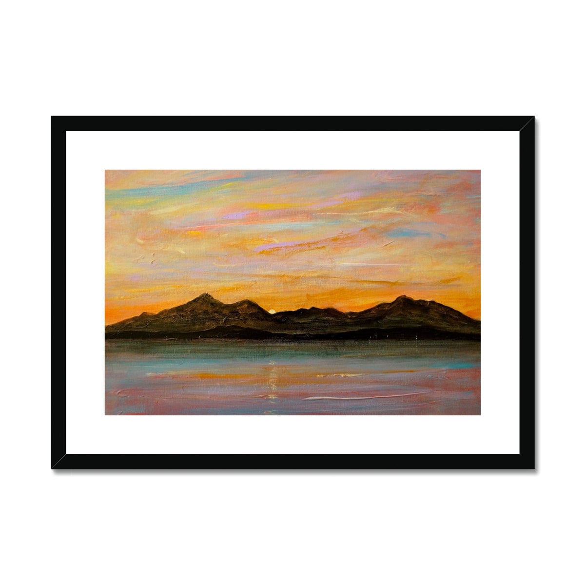 The Sleeping Warrior Arran Art Prints