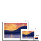 Sunset Approaching Mull Art Prints