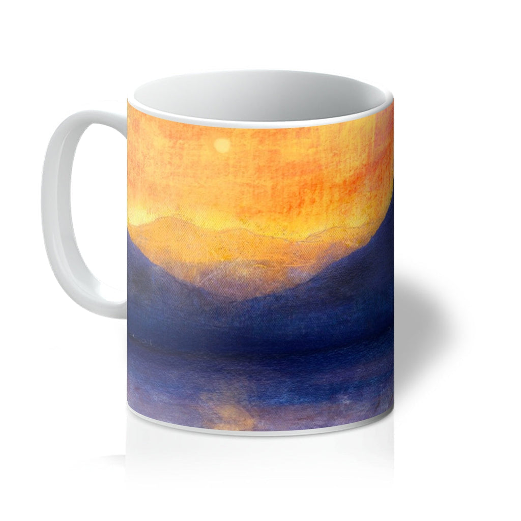 Sonnenuntergang nähert sich Mull Mug