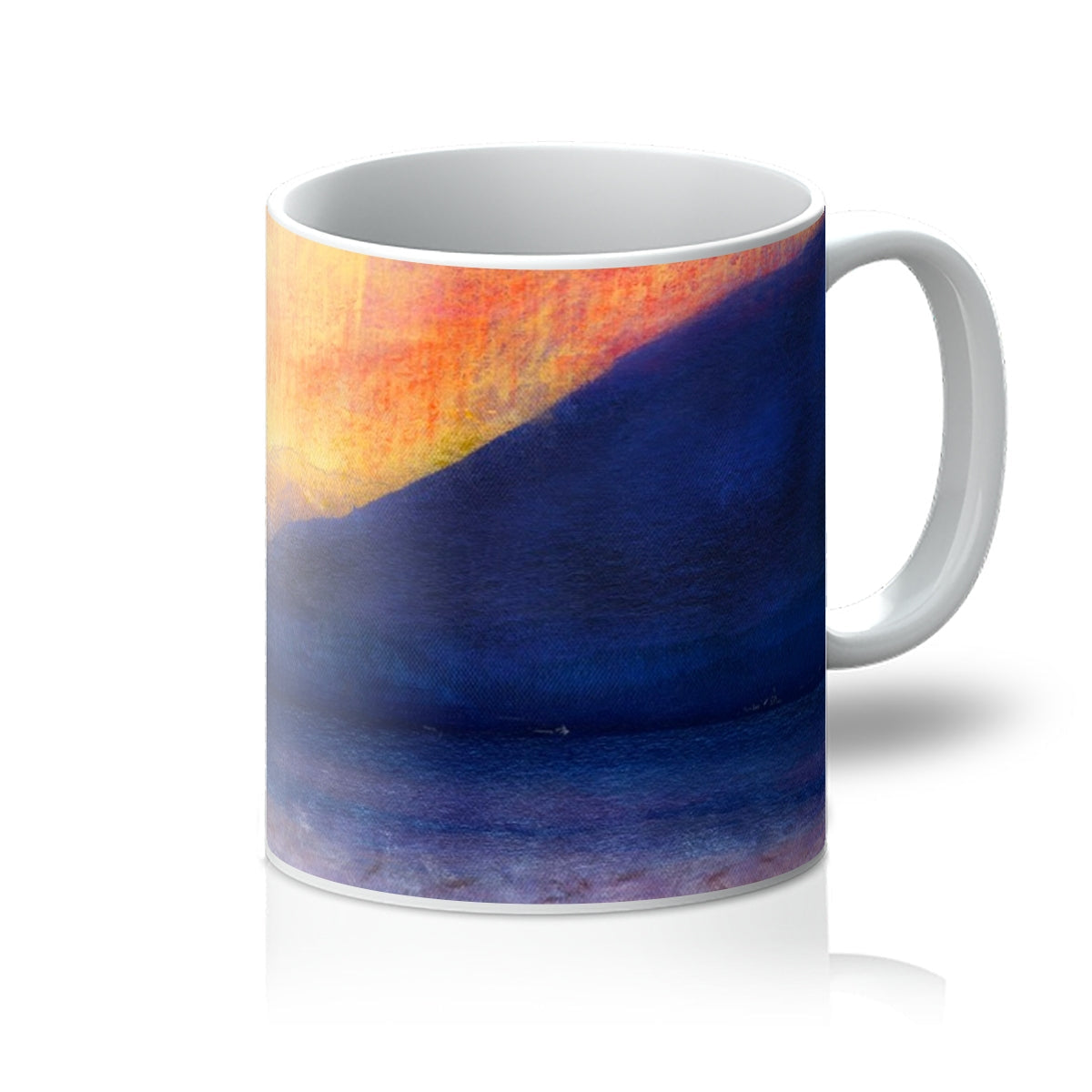 Sonnenuntergang nähert sich Mull Mug