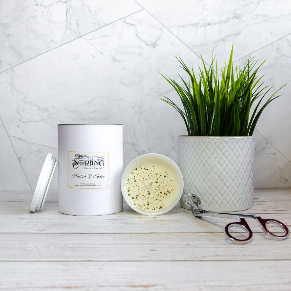 Ambre et Épices - Grande bougie