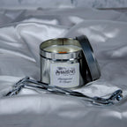 Lemongrass & Ginger - Travel Tin Candle - Wooden Wick