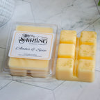 Amber & Spice - Wax Melt Clamshell
