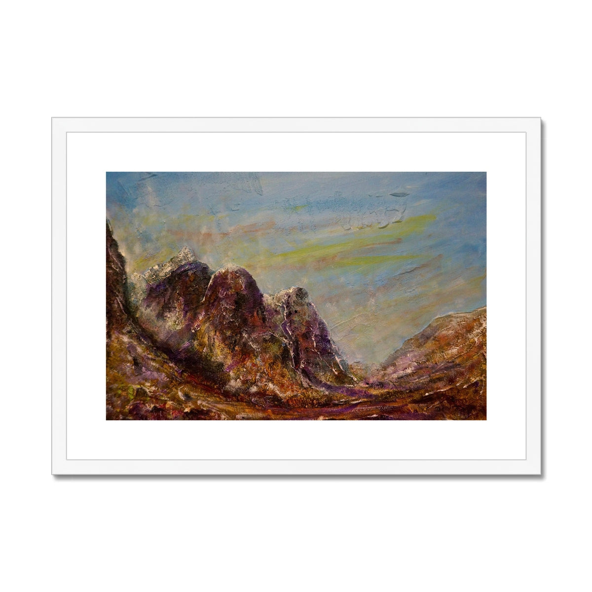 Three Sisters Glencoe Art Prints