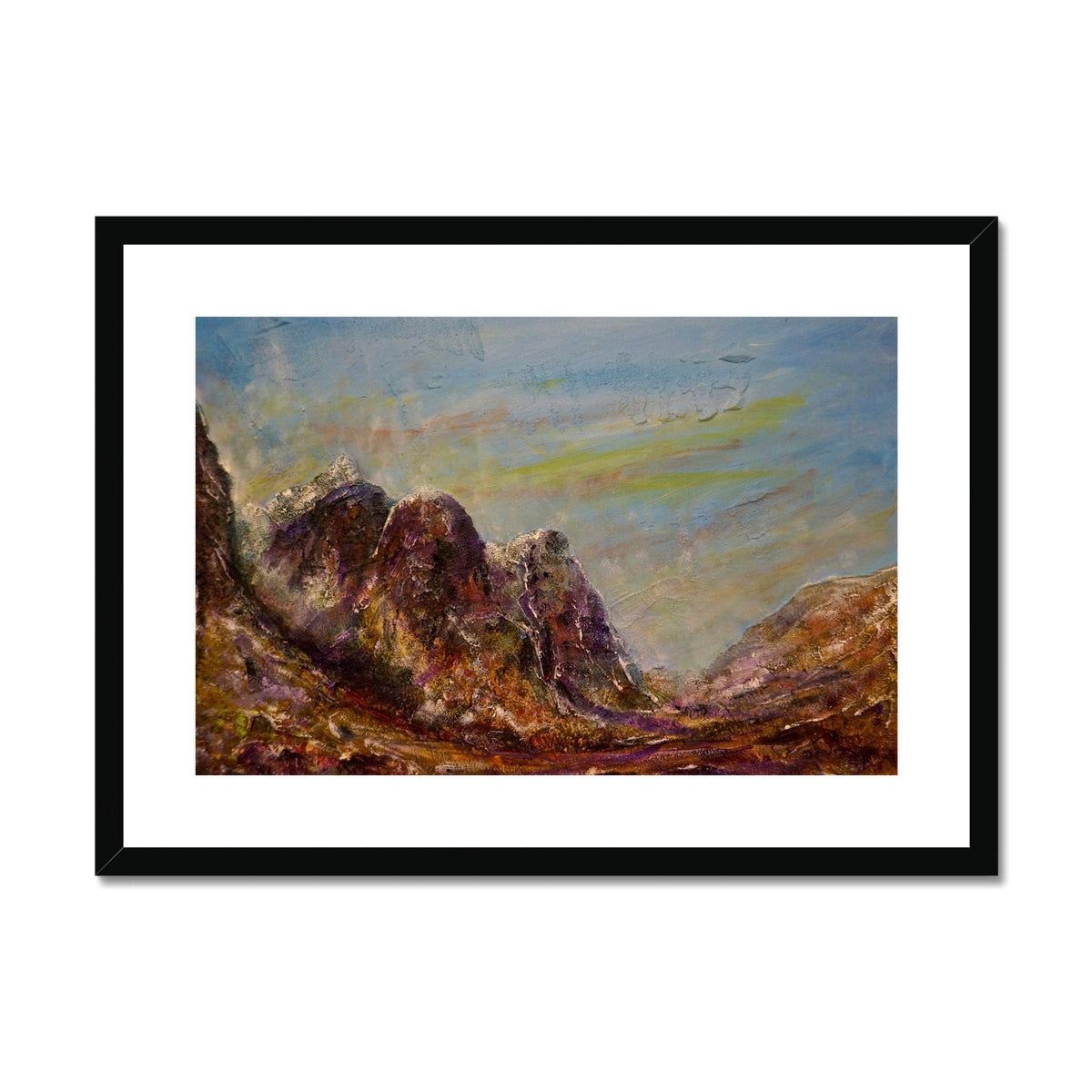 Three Sisters Glencoe Art Prints