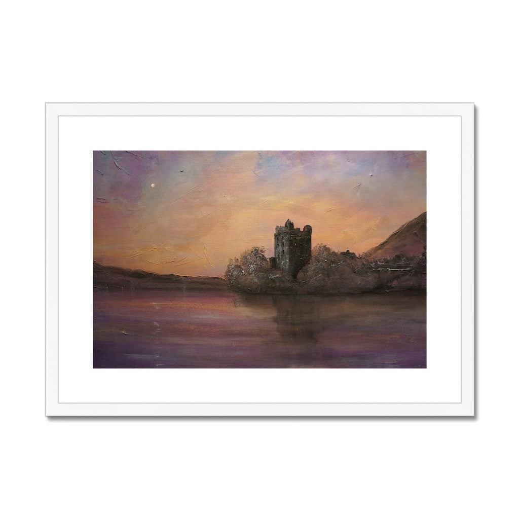 Urquhart Castle Moonlight Art Prints