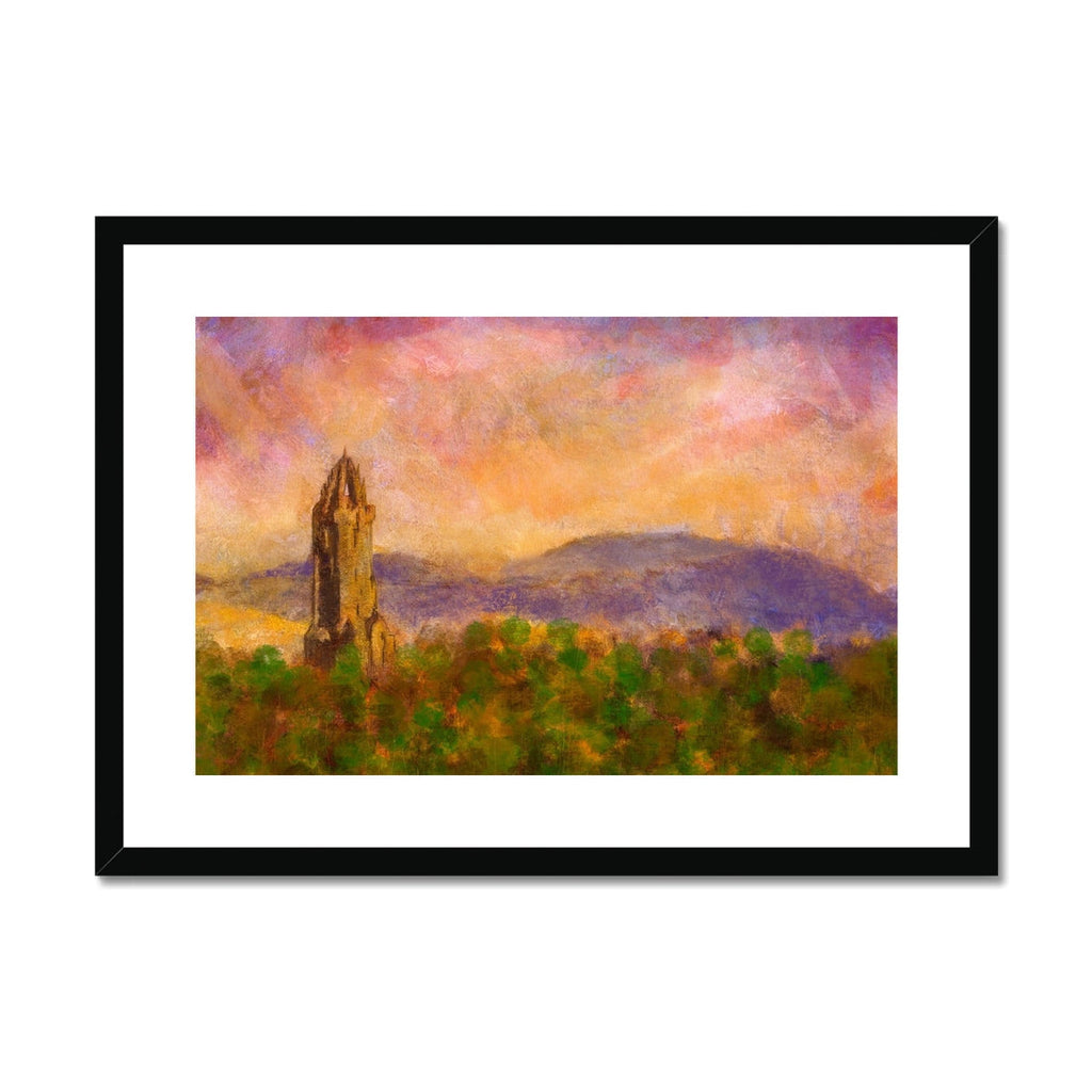 Wallace Monument Dusk Art Prints
