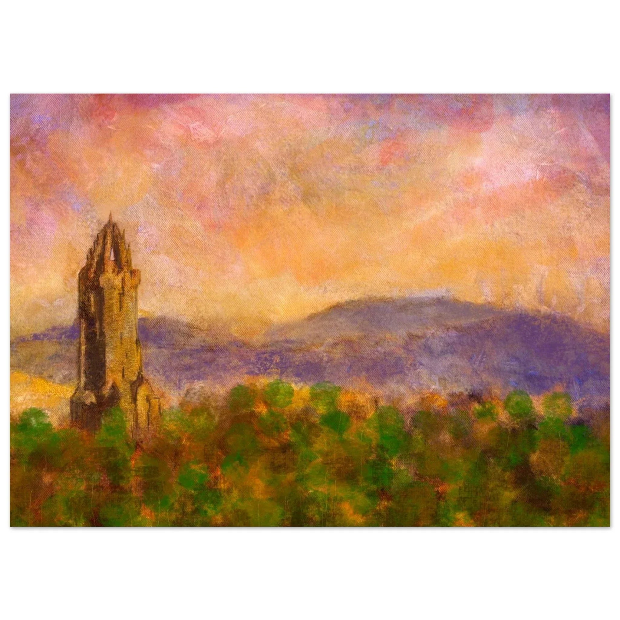 Wallace Monument Dusk | Scotland In Your Pocket