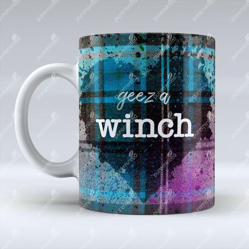 geez a winch - Blue Valentine Mug
