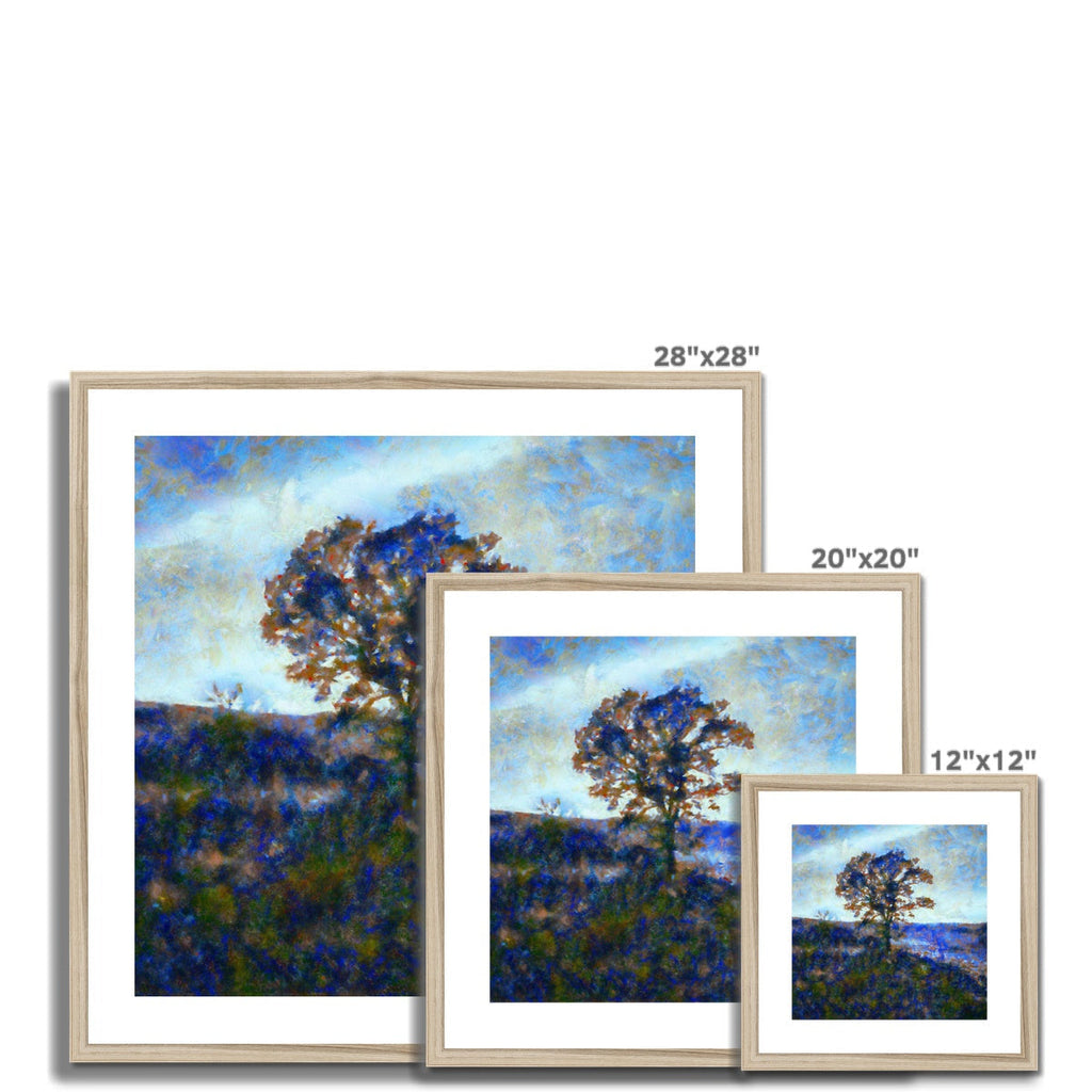 A Winter Highland Tree Art Prints