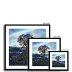 A Winter Highland Tree Art Prints