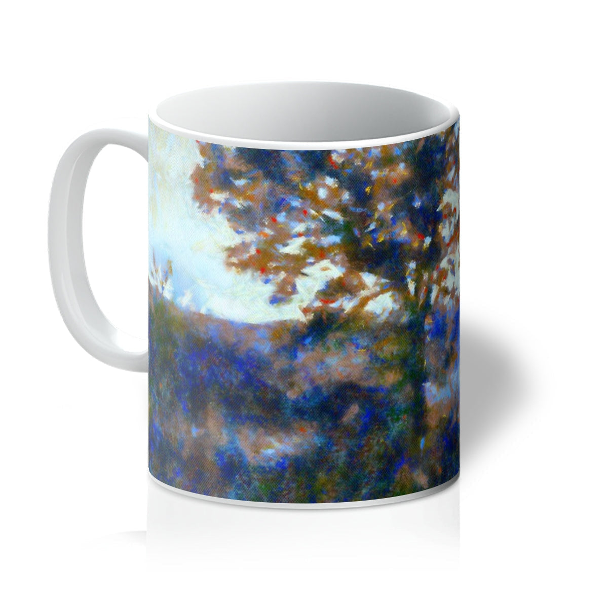A Winter Highland Tree Mug